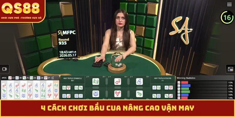 4 cách chơi Bầu Cua nâng cao vận may