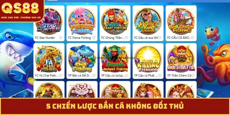 5 chiến lược bắn cá không đối thủ