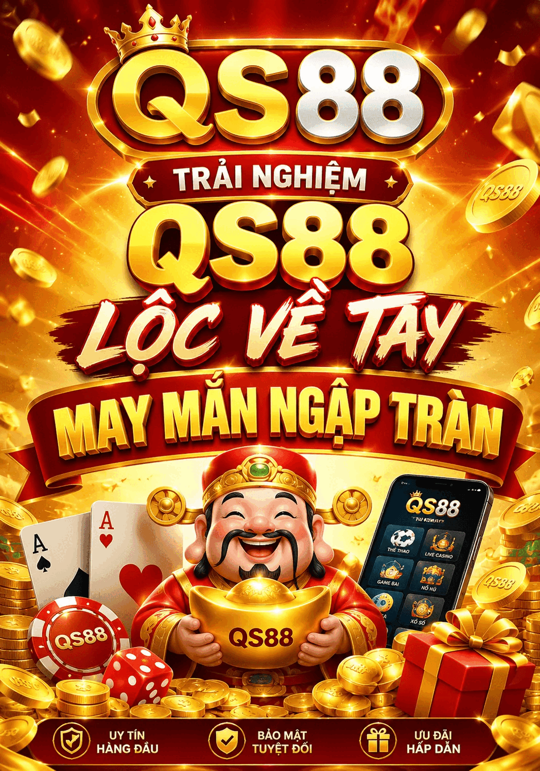 QS88 lộc về tay may mắn ngập tràn