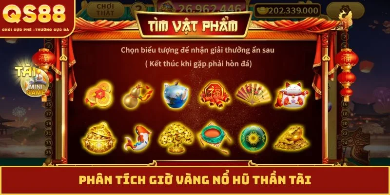Phân tích giờ vàng nổ hũ thần tài