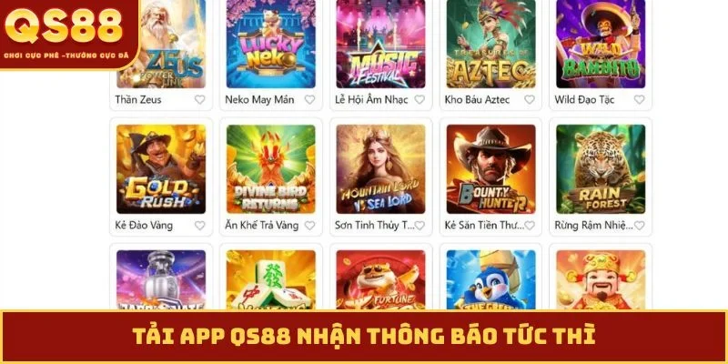 Tải app QS88 nhận thông báo tức thì